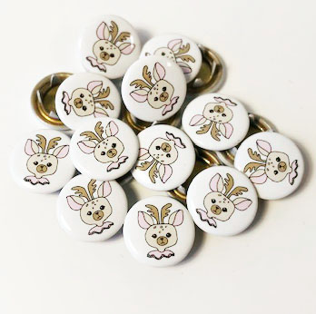 Snap-on button Deer Liandlo