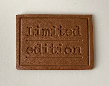 Läderlapp brun limited edition - 2