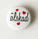 Snap-on button Älskad - 2