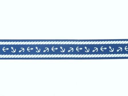  Tryckt band Rep och ankare 22mm