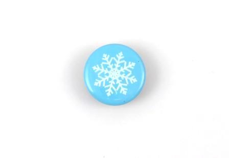 Tryckknapp Snöflinga - 2