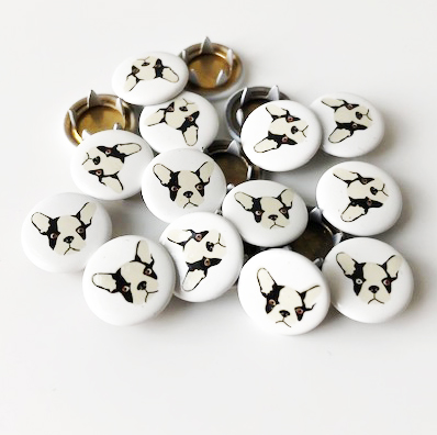 Snap-on button Bulldog