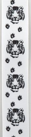  Tryckt band Tiger 22mm