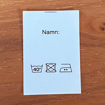 Satinlabels
