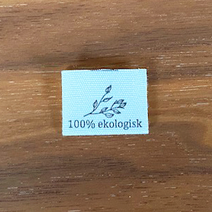 Printed cotton labels
