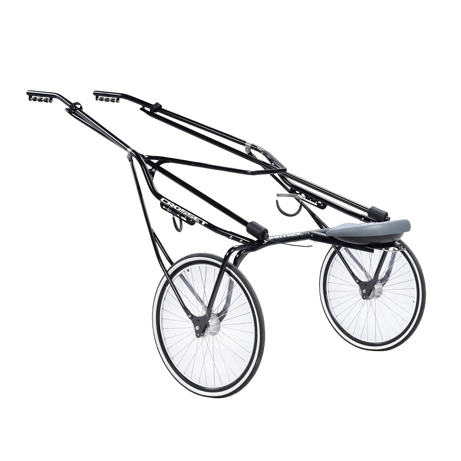 Finntack Crosset sulky med hjul