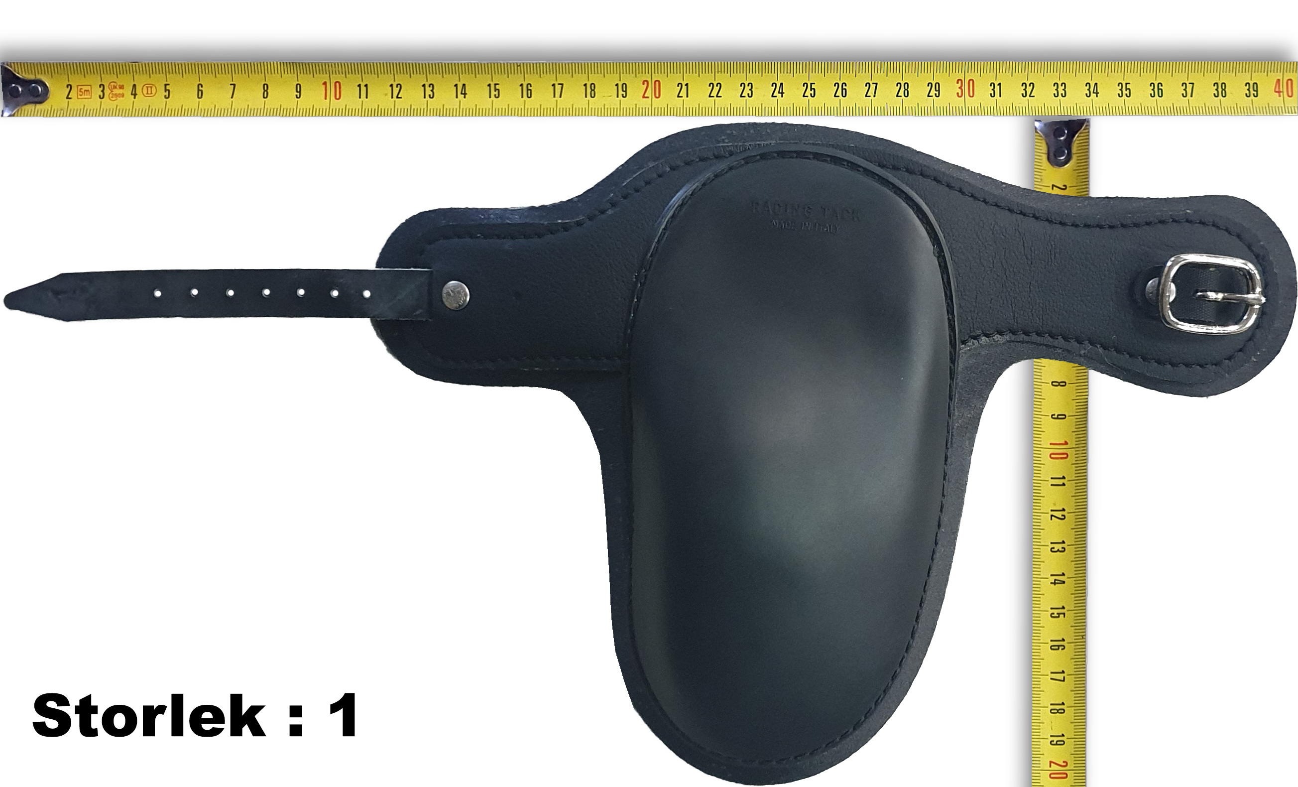 RT KNÄKAPPOR I LÄDER  - 3