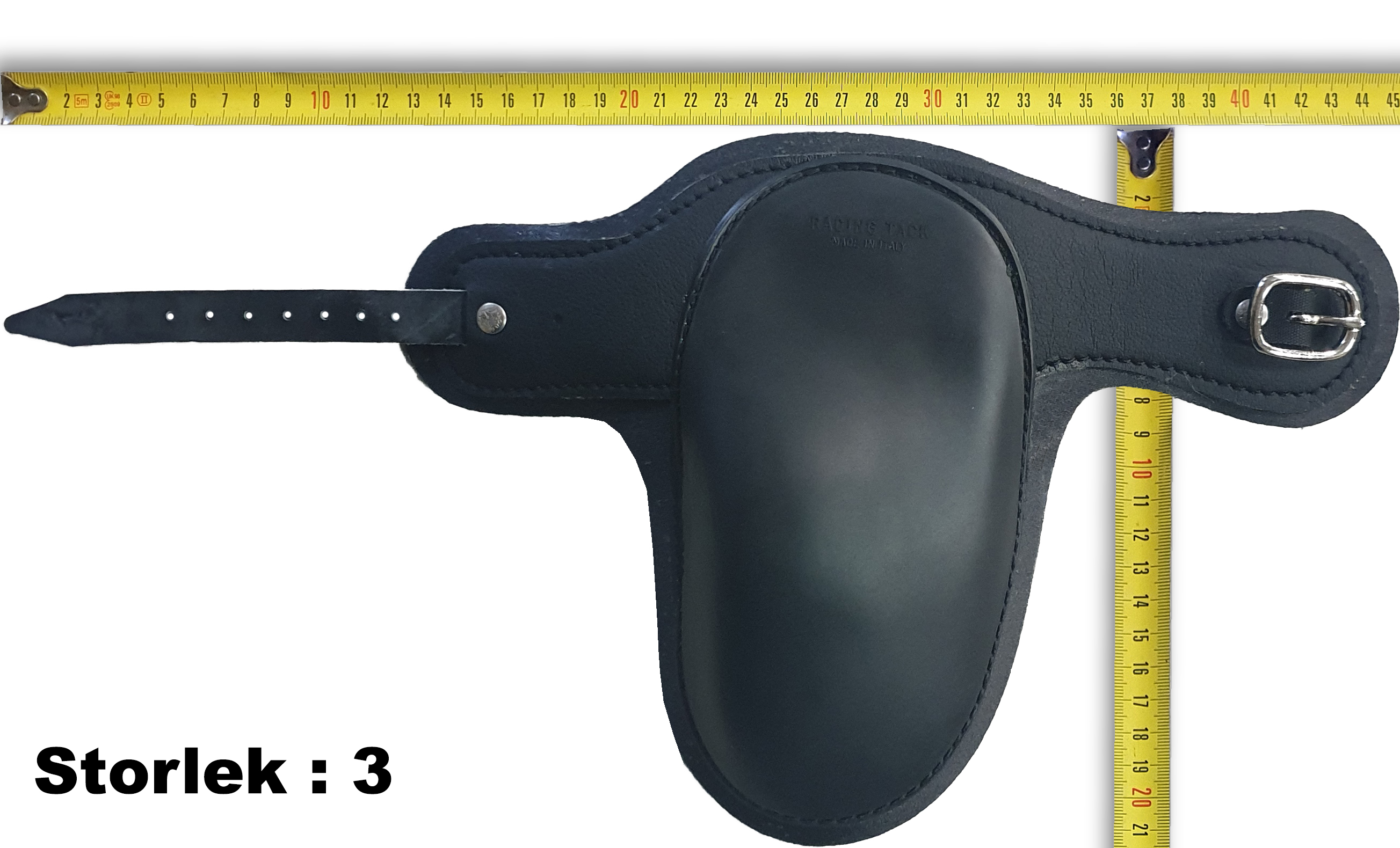 RT KNÄKAPPOR I LÄDER  - 5