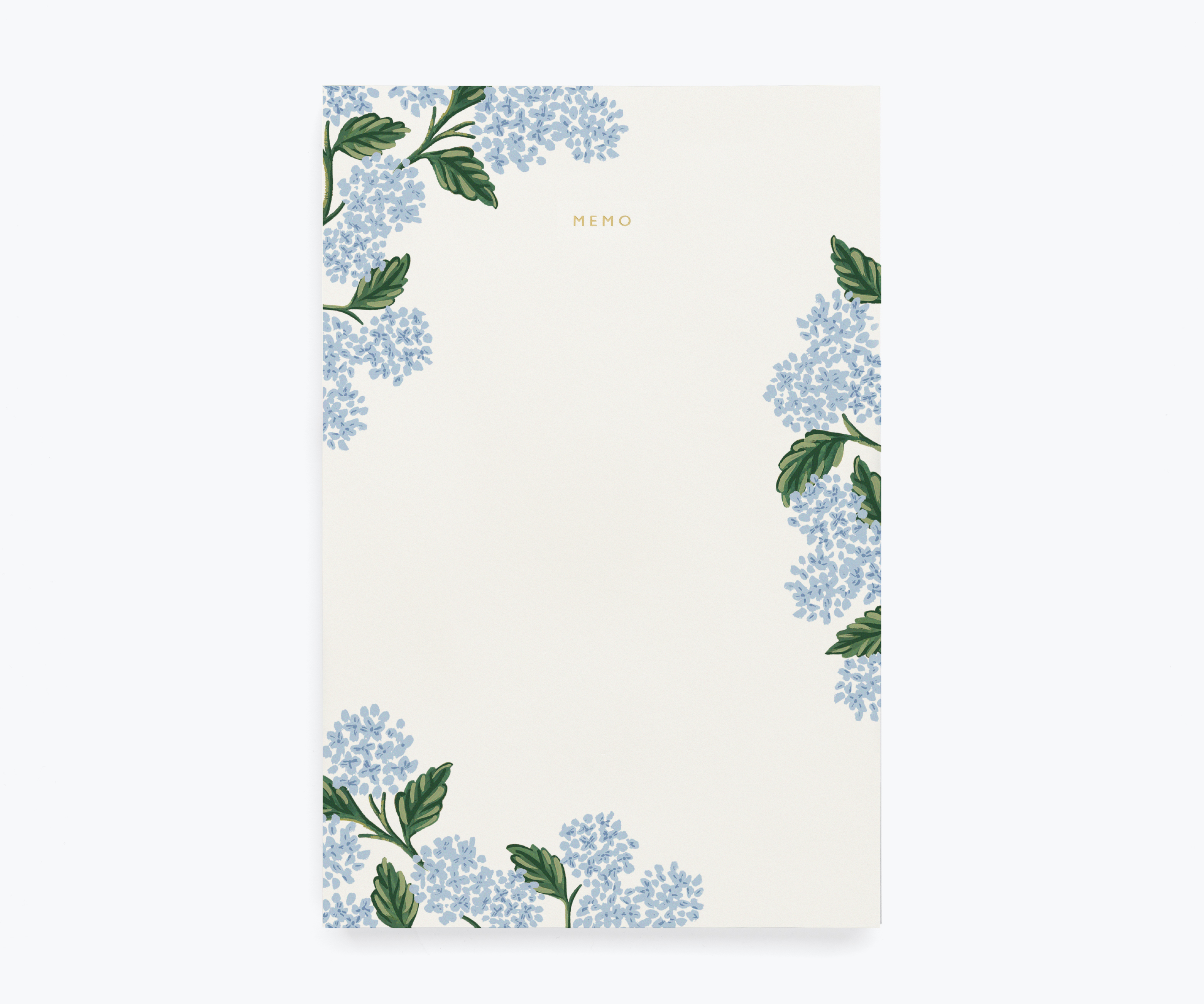 Hydrangea Memo Notepad