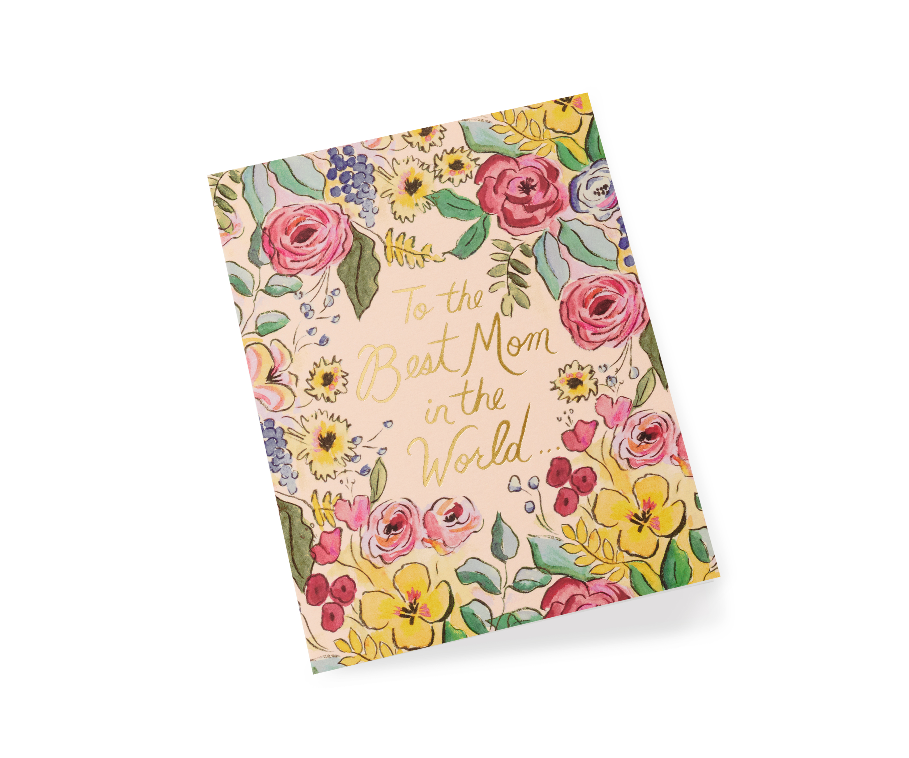Best Mom in the World Card - 2