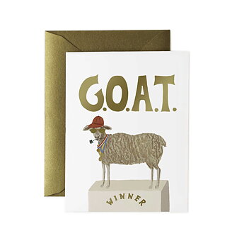 G.O.A.T. Card