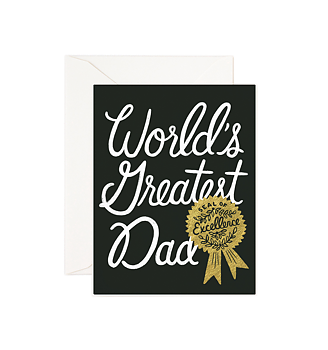 World's Greatest Dad Card