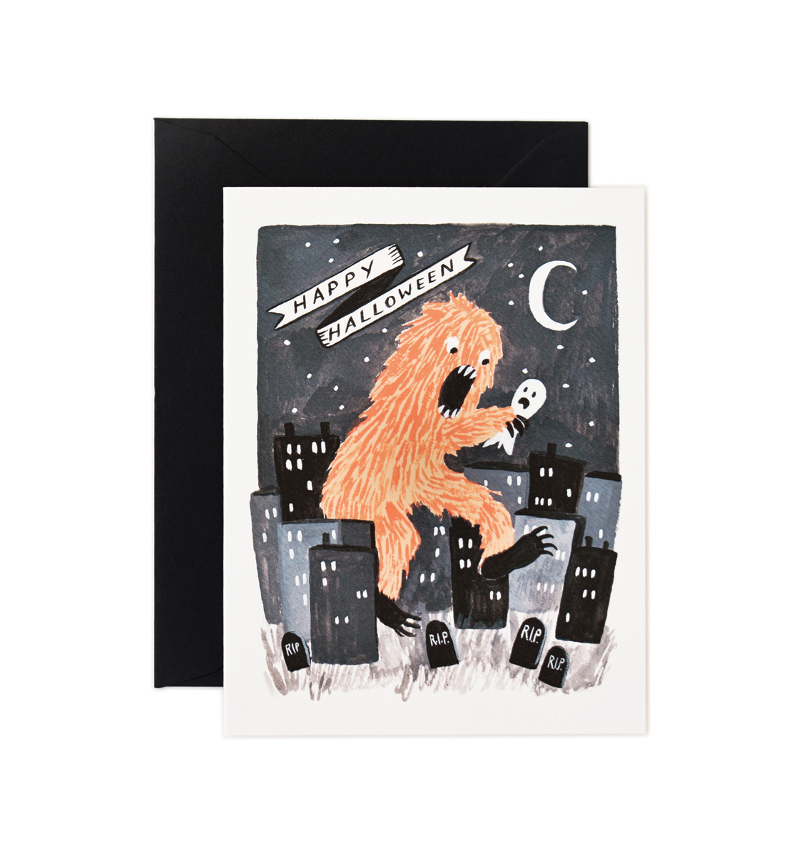 Halloween Monster Card