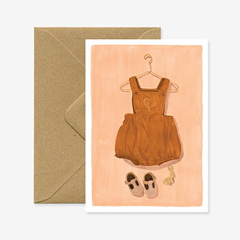 Overall cognac card
