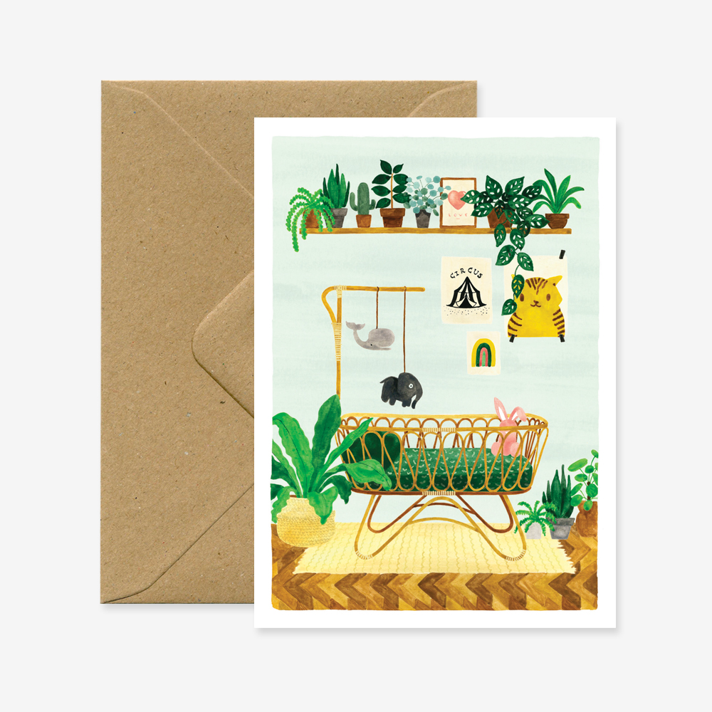 Green Bedroom card