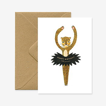 Leopard Ballet card