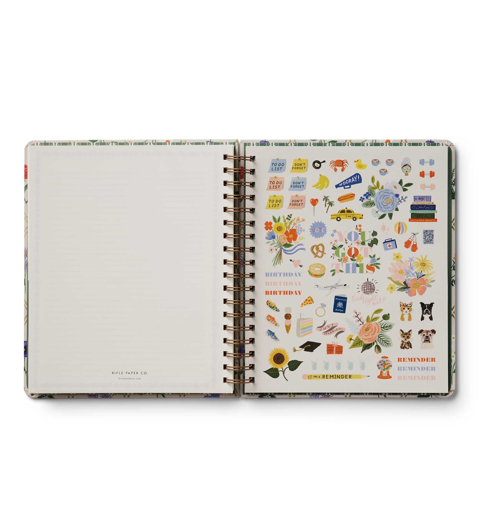 2027 Garden Studies Spiralbunden Planeringskalender - 6
