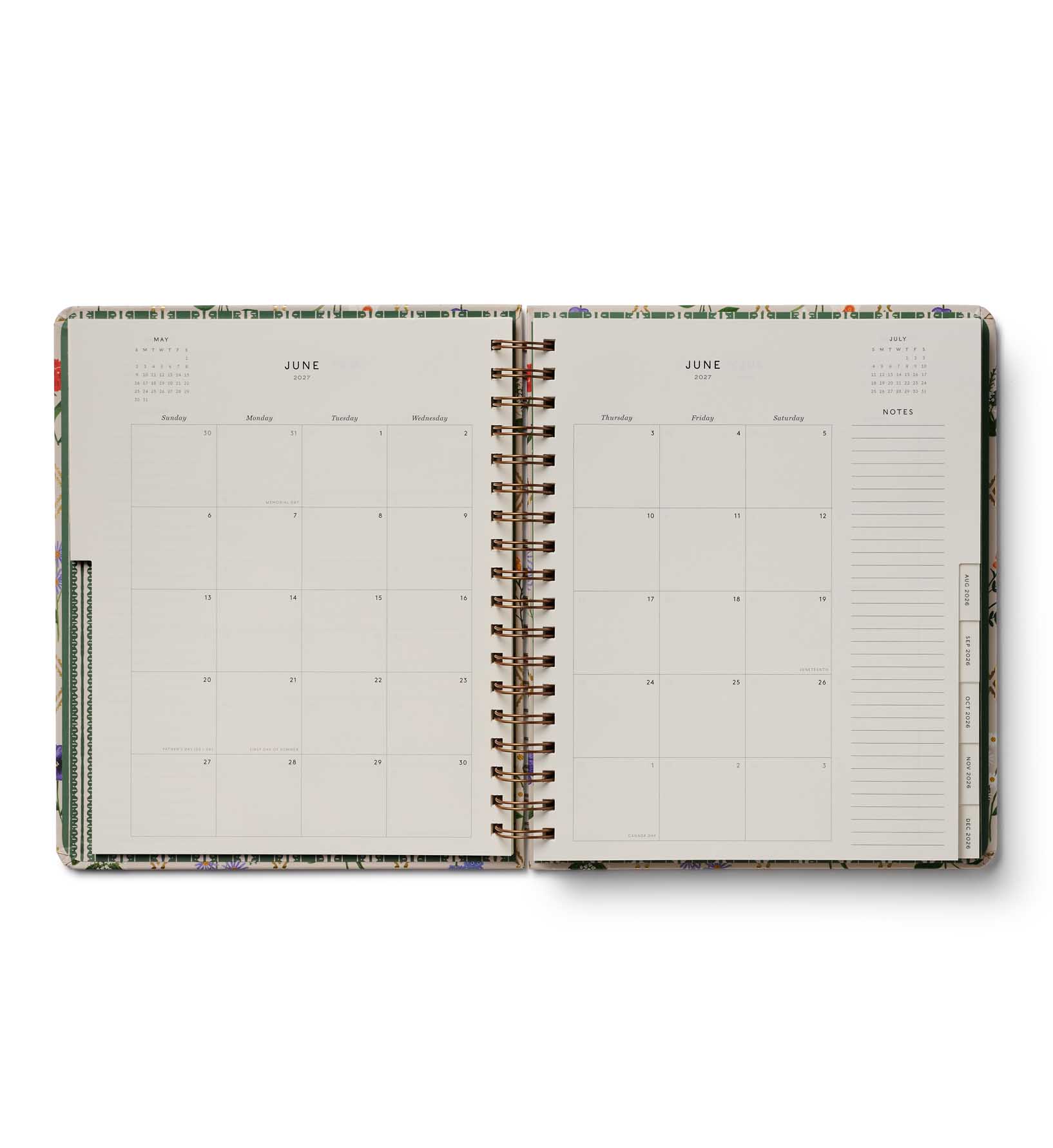 2027 Garden Studies Spiralbunden Planeringskalender - 3