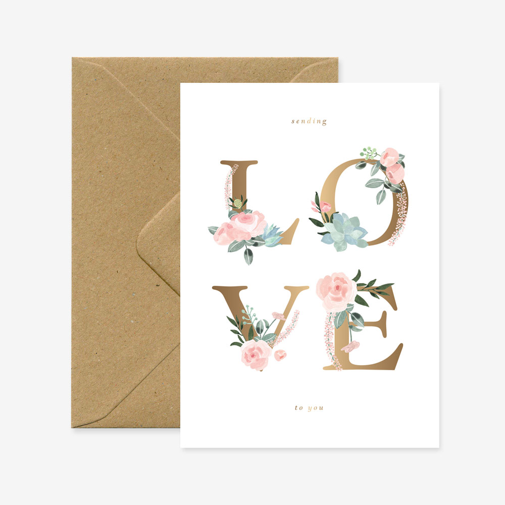 Love Letters card