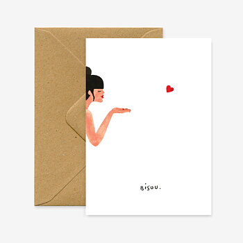 Bisous card