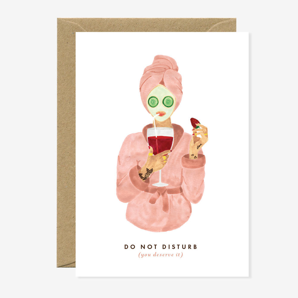 Do Not Disturb card