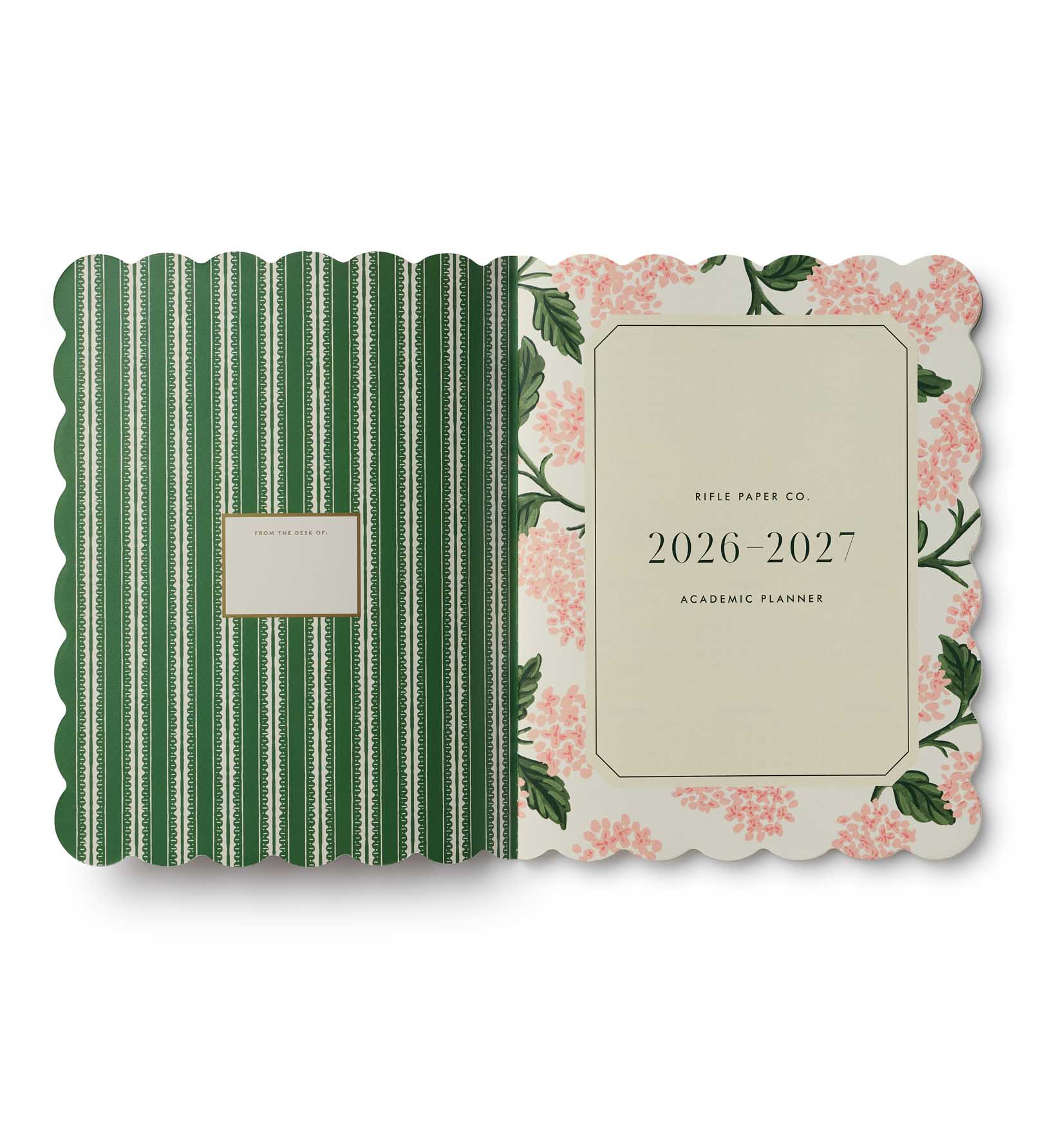 2026-27 Pink Hydrangea Terminsplanerare Höst-Vår - 2