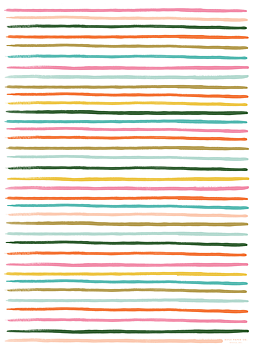 Happy Stripe Omslagspapper