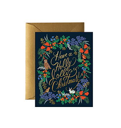 Holly Jolly Card