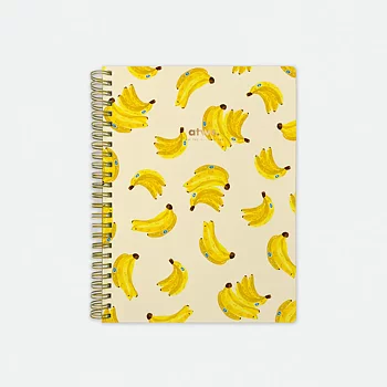 Bananas  anteckningsbok spiral