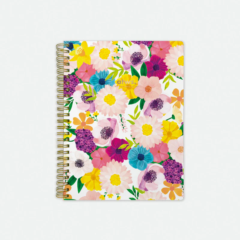 Granny Lilac  anteckningsbok spiral