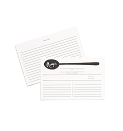 Charcoal Spoon receptkort refill