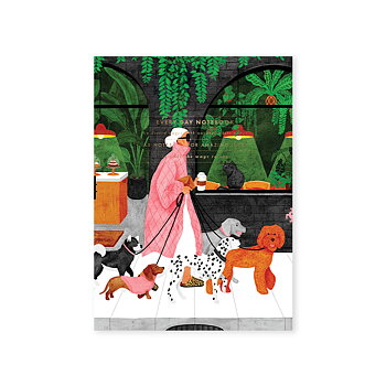 Dog Sitter anteckningsbok