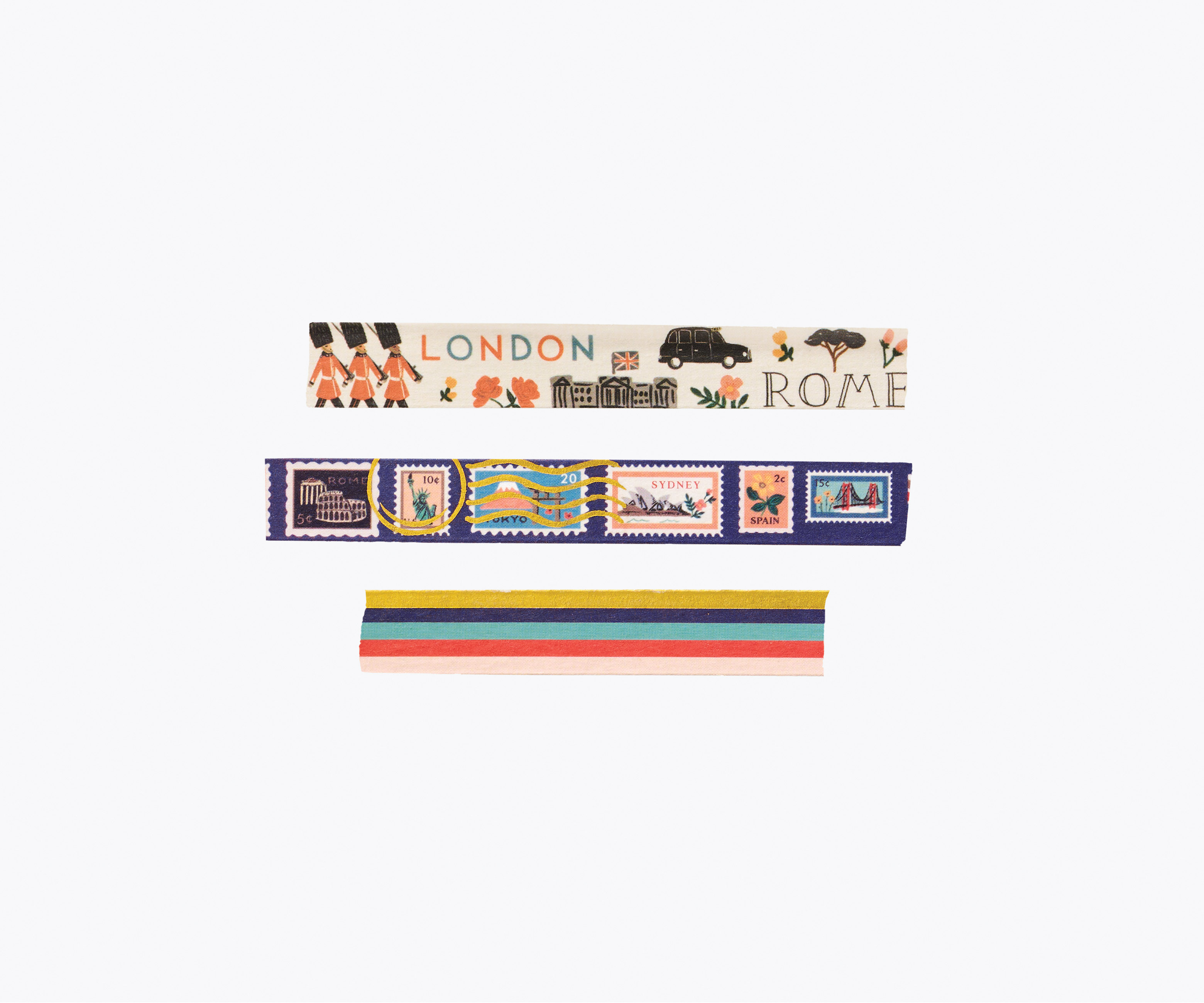 Bon Voyage Paper Tape set - 3