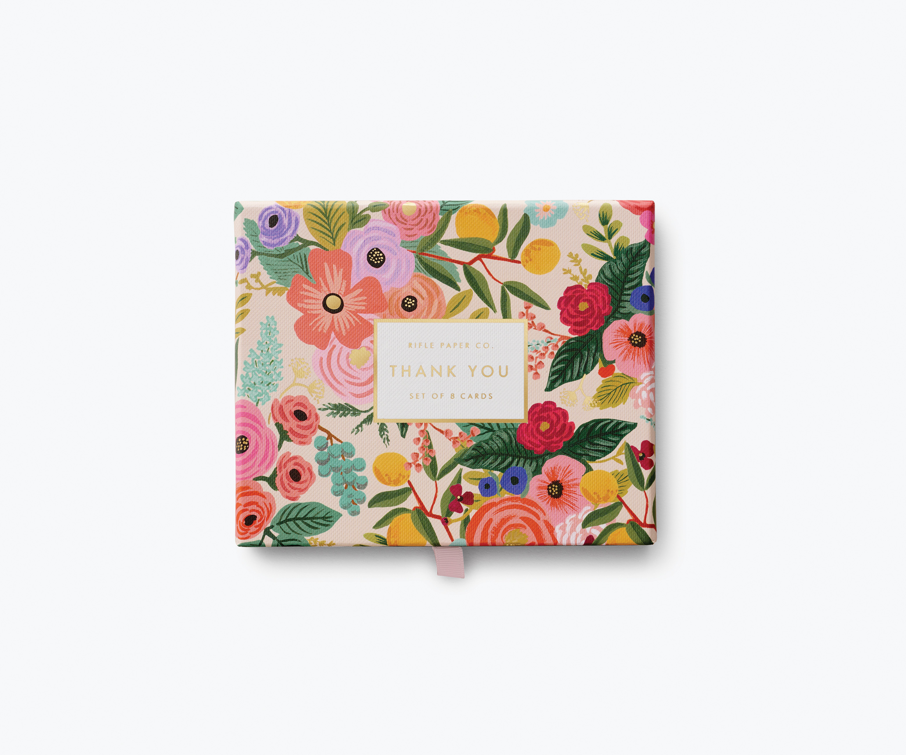 Garden Party Thank You  Keepsake Card Box