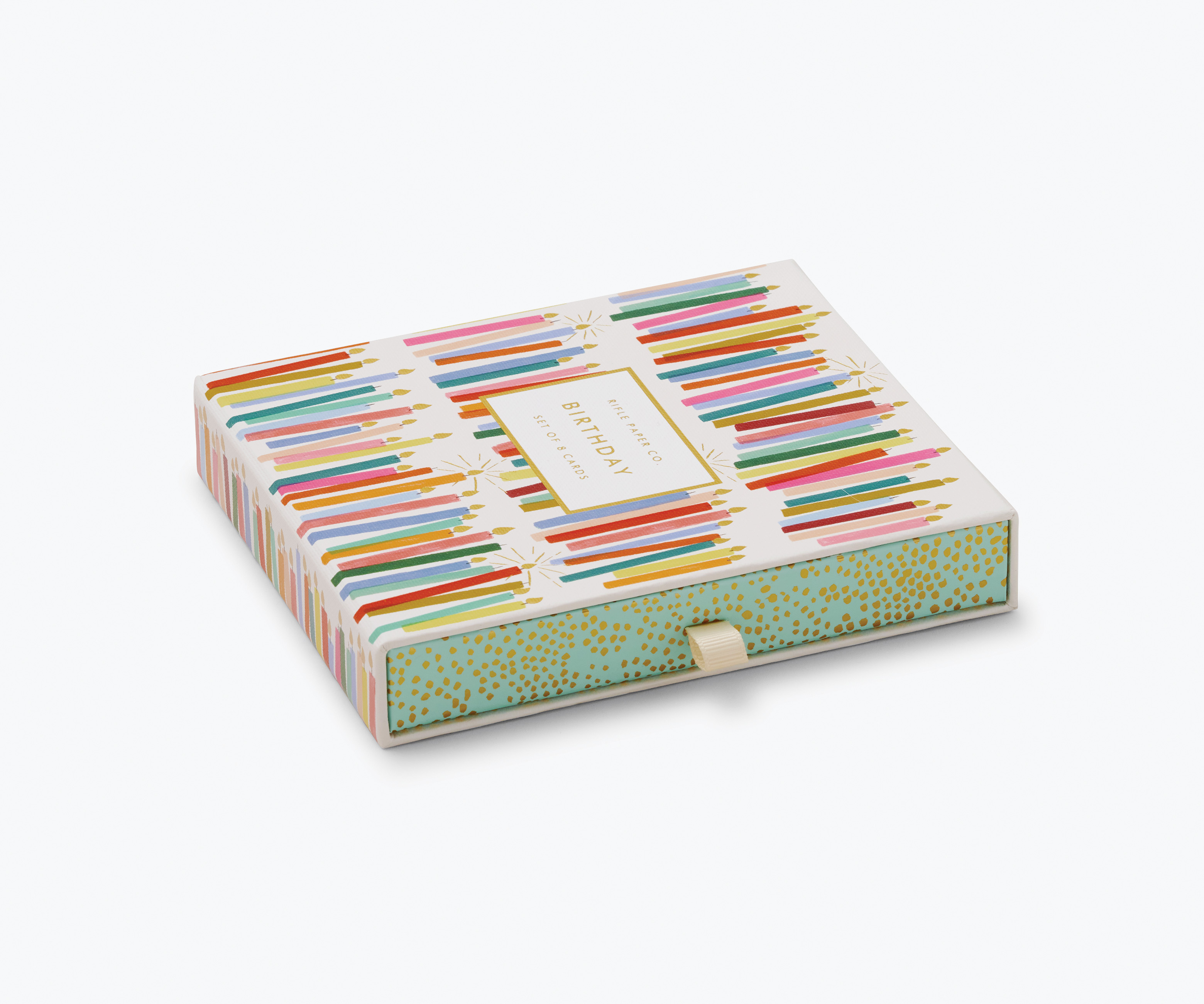 Birthday Candles Keepsake Card Box - 4