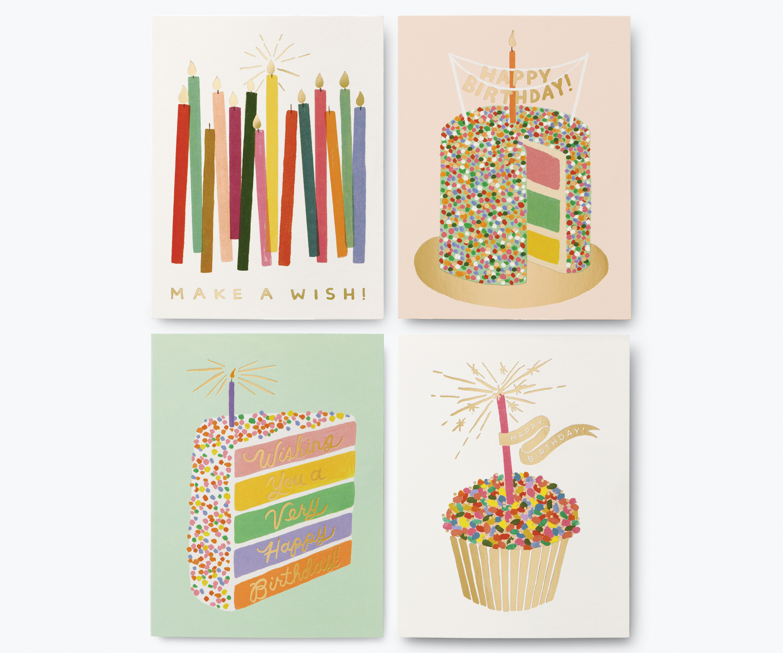 Birthday Candles Keepsake Card Box - 3