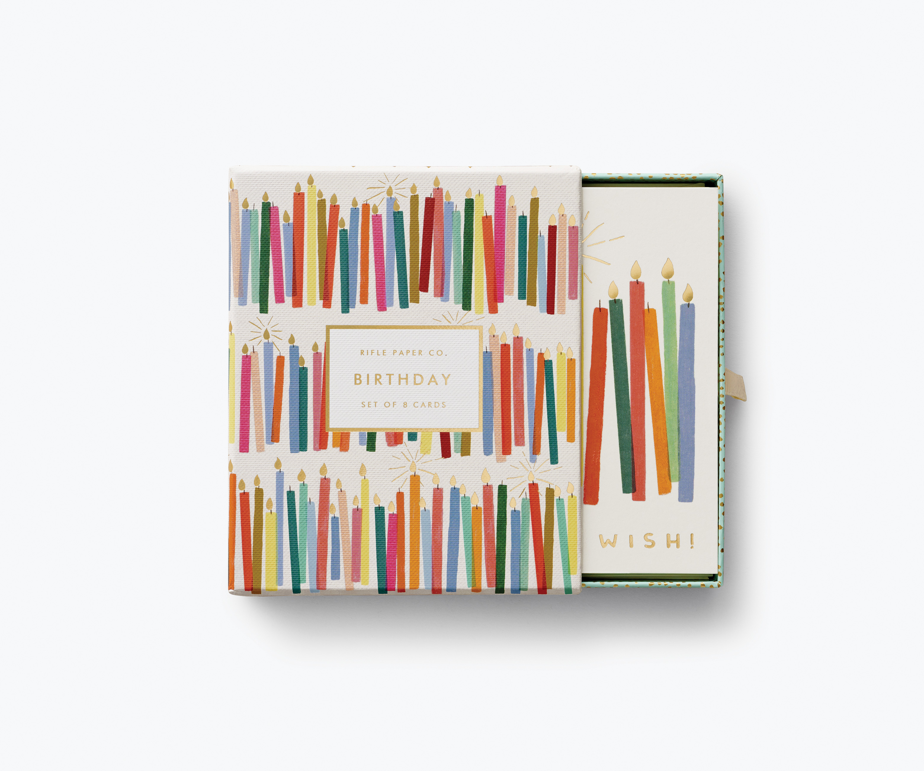Birthday Candles Keepsake Card Box - 2