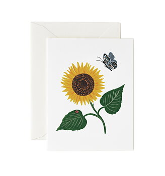 Sunflower Card