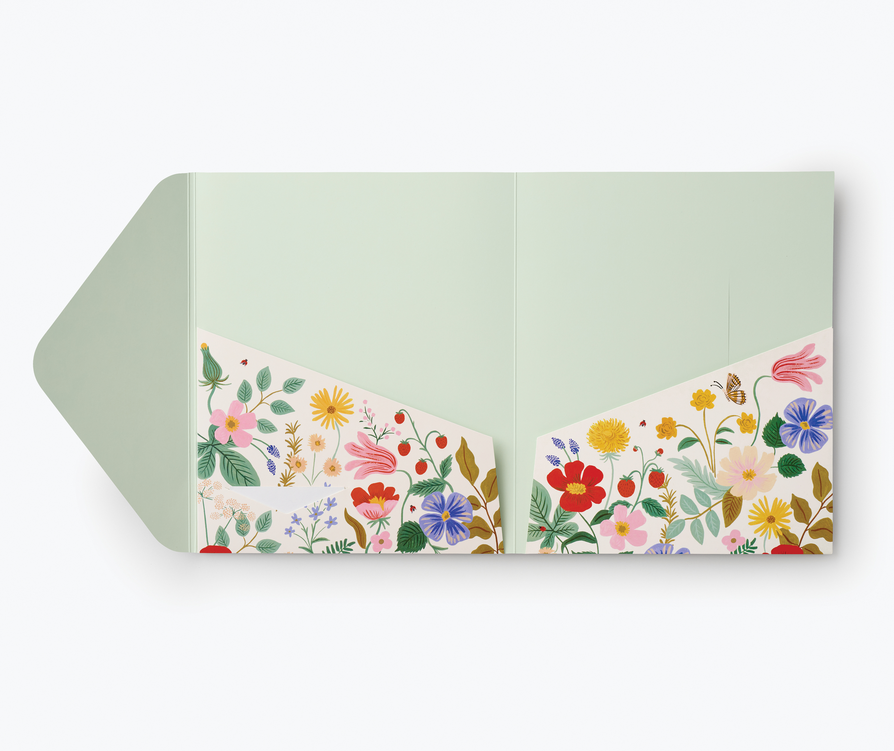 Strawberry Fields Pocket Folder Set - 5