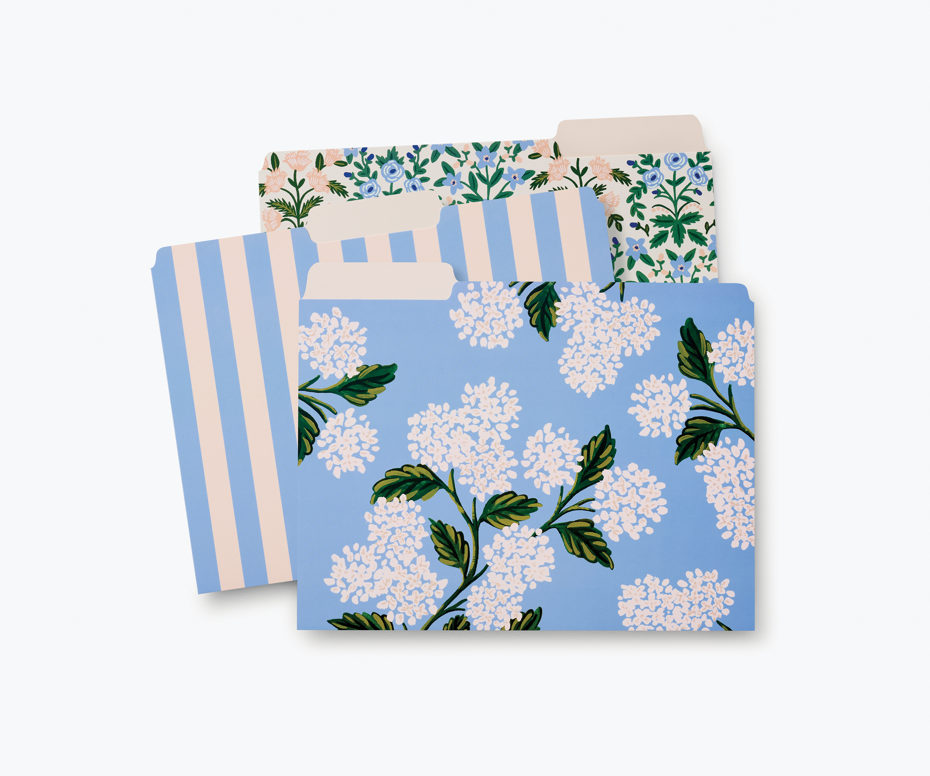Hydrangea Fields File Folder Set
