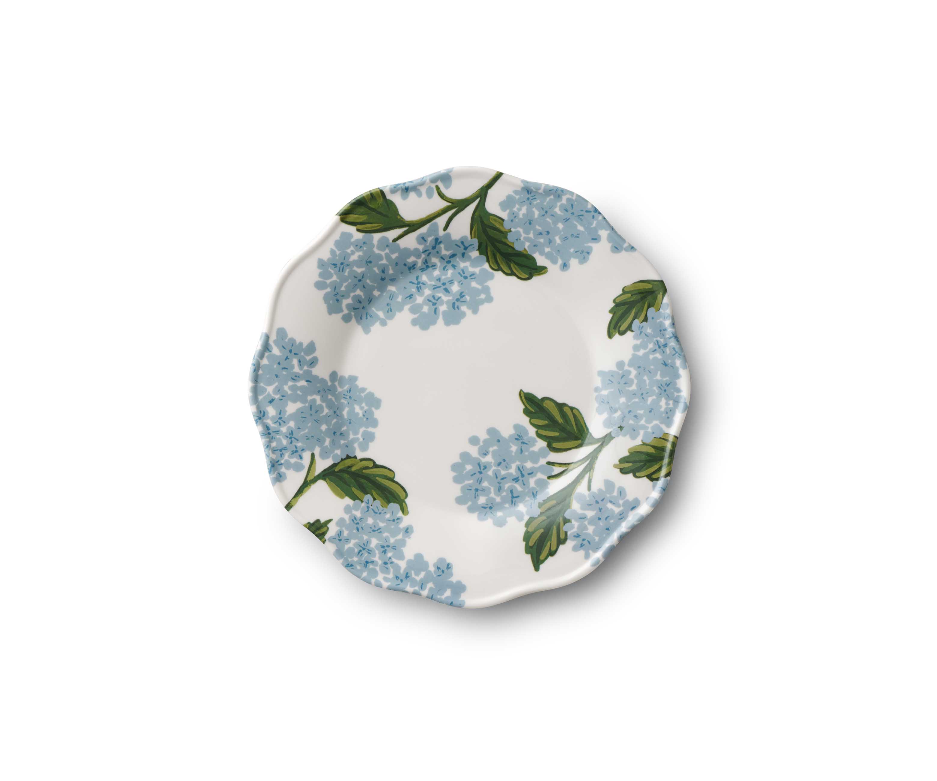 Hydrangea Melamine Dessert Plate set