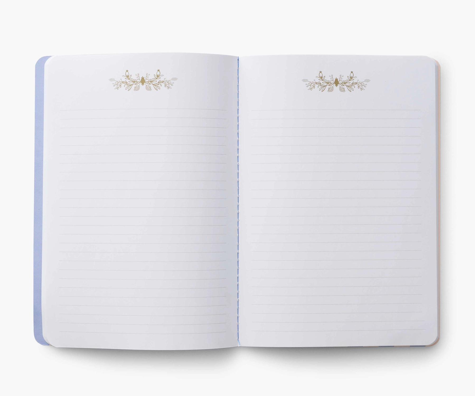 Set of 3 Hydrangea Stitched Notebook Set - 6