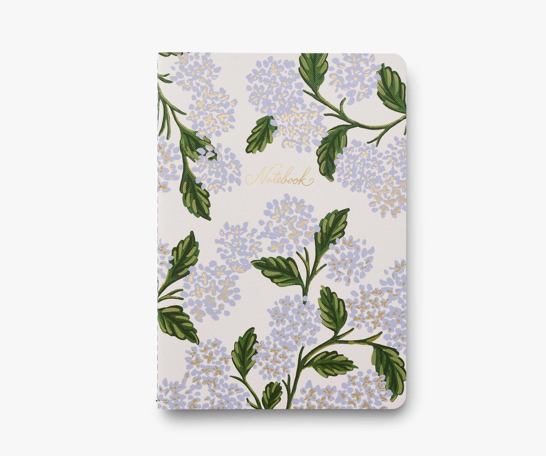 Set of 3 Hydrangea Stitched Notebook Set - 3