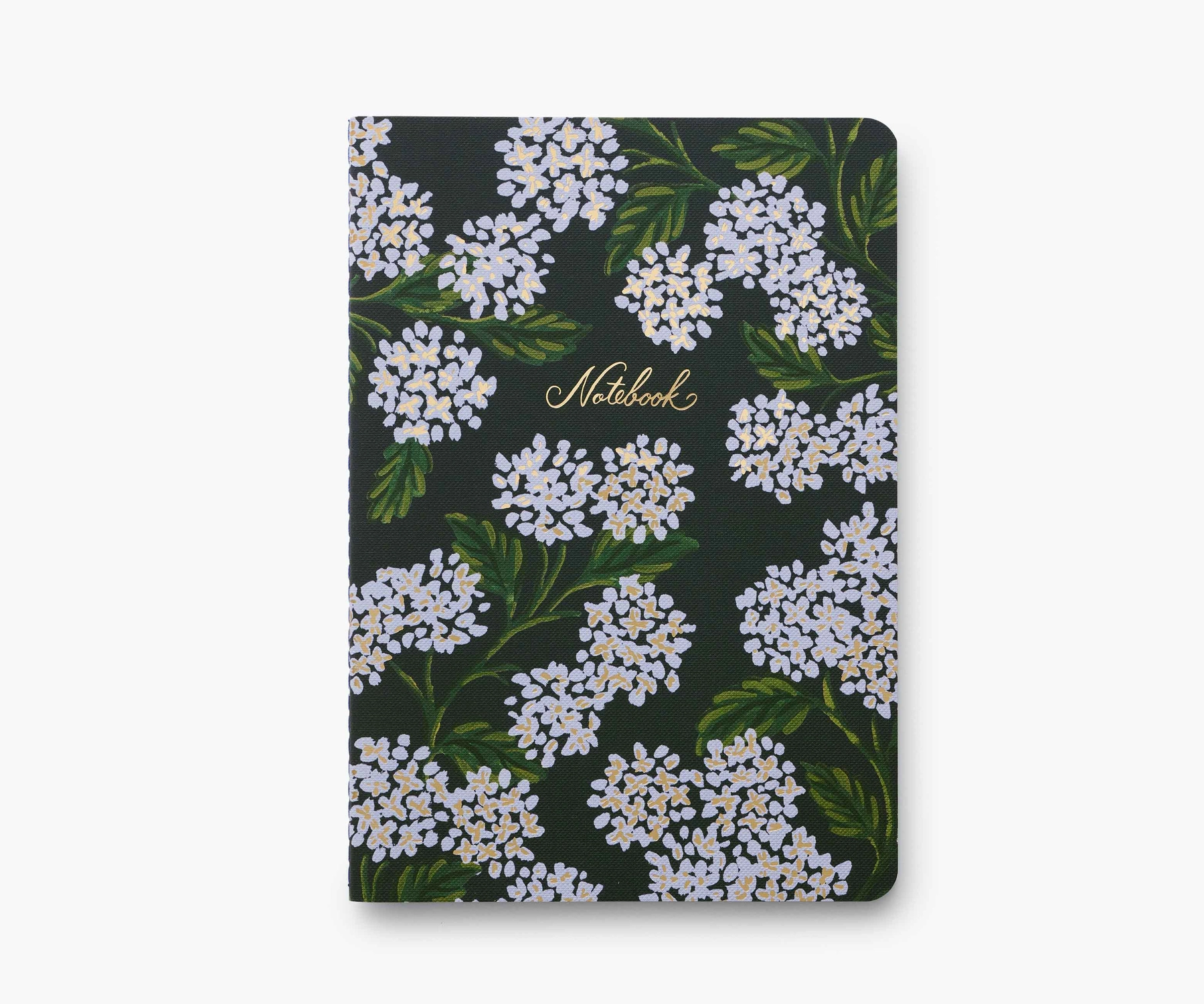 Set of 3 Hydrangea Stitched Notebook Set - 4