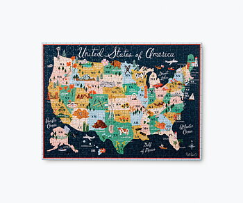 American Road Trip Jigsaw Puzzle