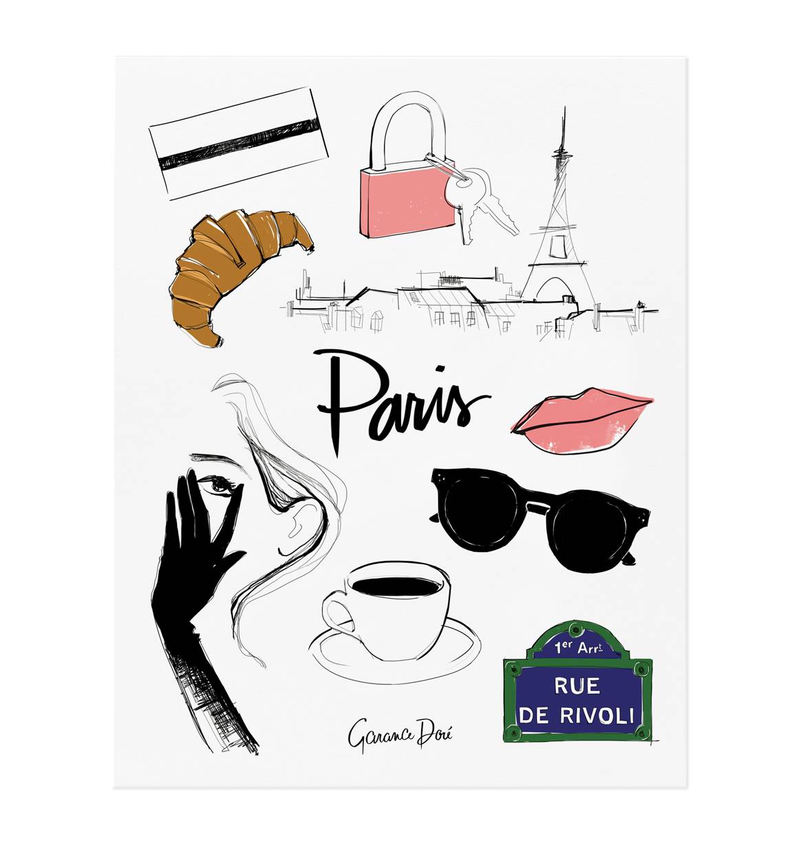 Paris Print (A3)
