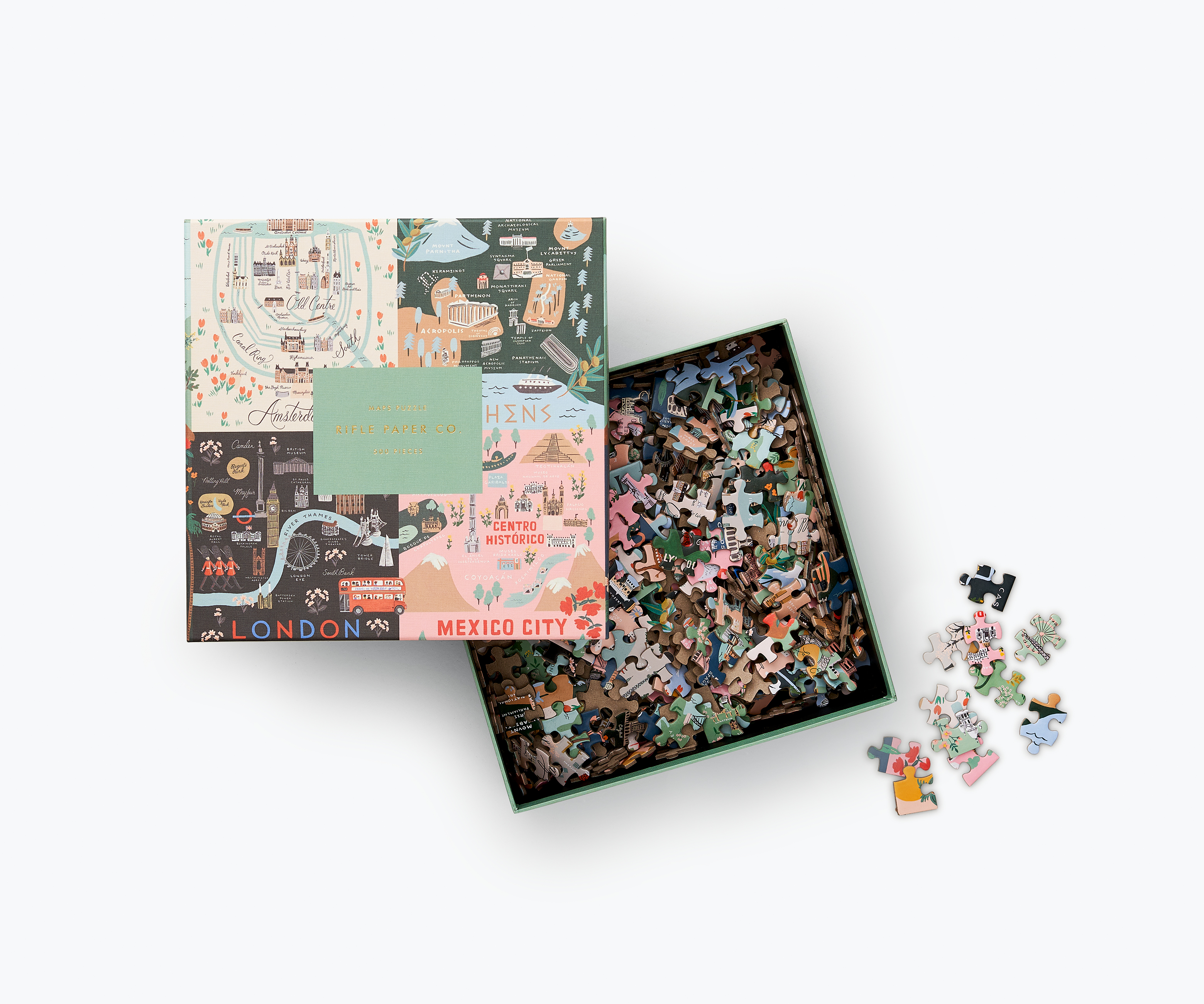 Maps Jigsaw Pussel - 4