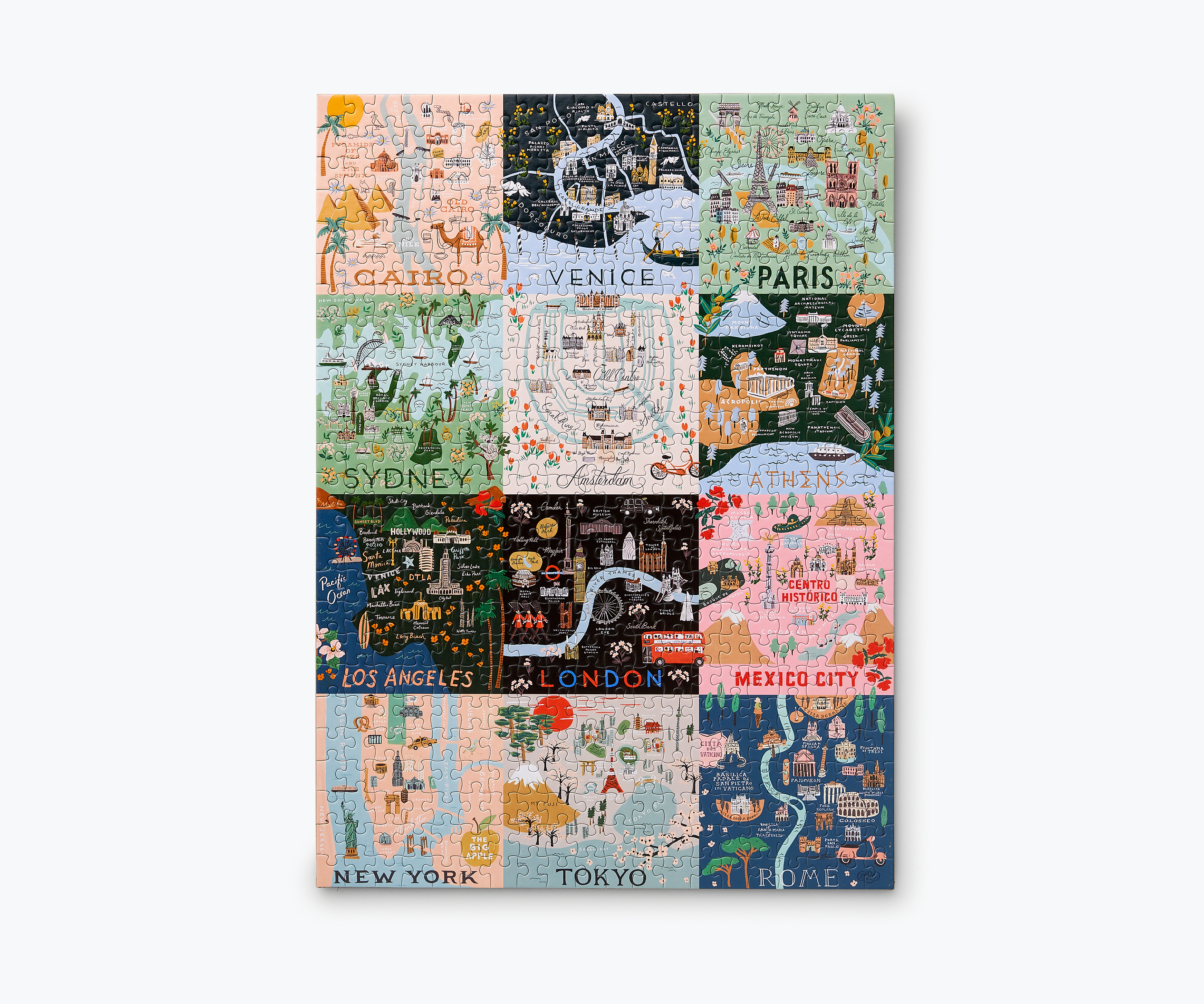 Maps Jigsaw Pussel - 2