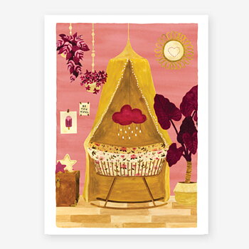Poster Pink Bedroom