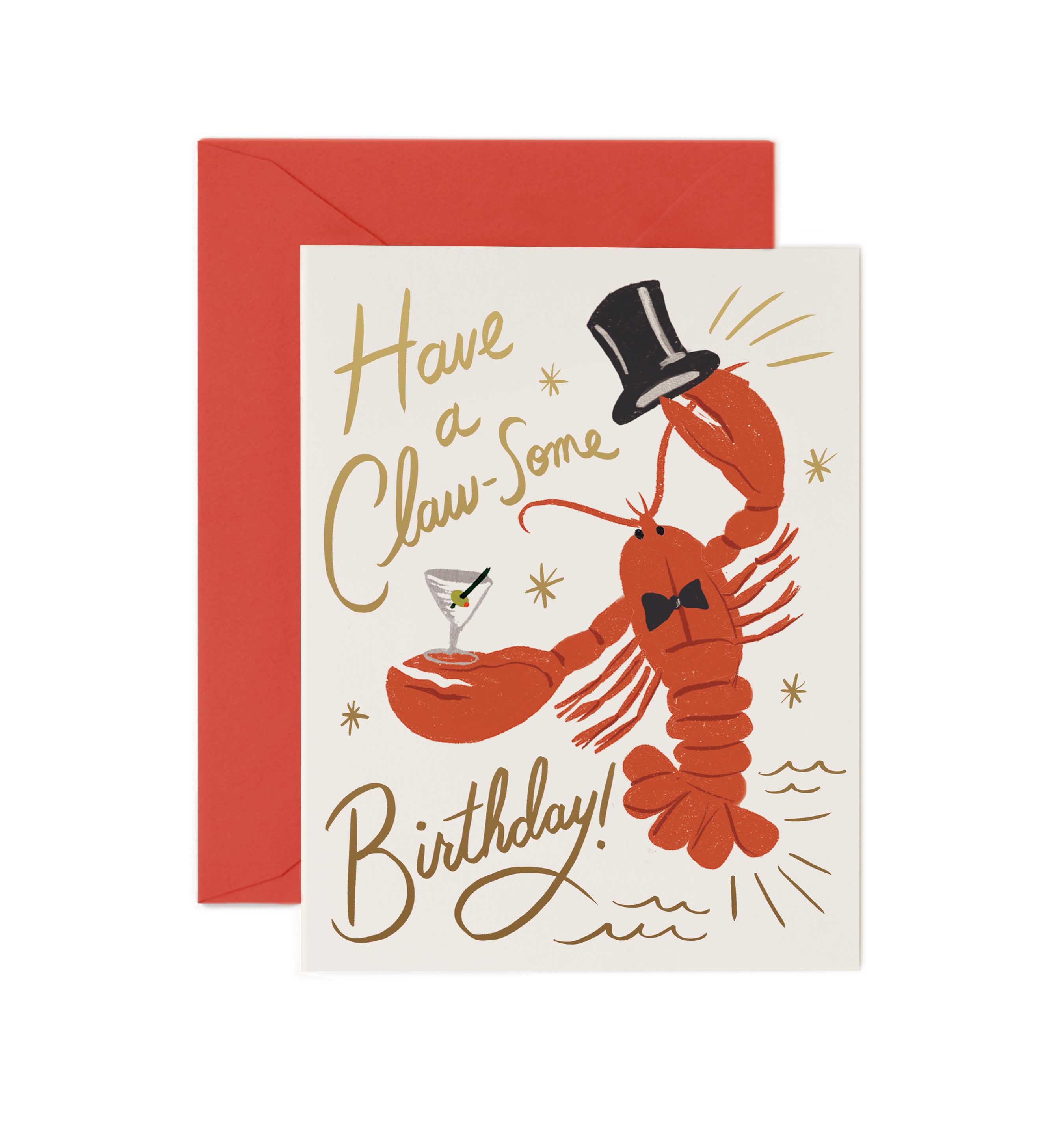 Claw-Some Birthday Card